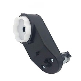 SHENGLE 390 18000RPM Gearbox with 6V Motor, RS390 6 Volt Electric Motor with Gear Box for Power Wheels Accessories Children Electric Ride On Car and Motorcycle Replacement Parts