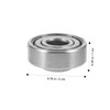 KOMBIUDA 4pcs Wheelchair Caster Wheel Bearings 608zz Small Ball Bearings