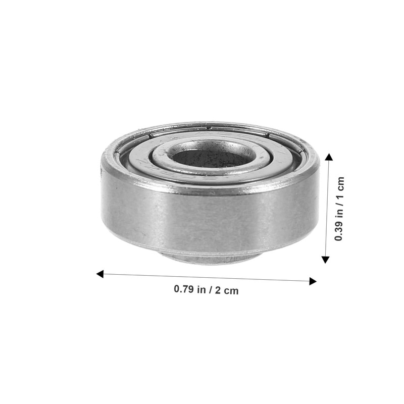 KOMBIUDA 4pcs Wheelchair Caster Wheel Bearings 608zz Small Ball Bearings