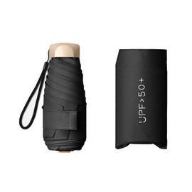 JunyueLiang Sun Umbrella, Light Blocking, Heat-Shielding Folding Umbrella, Compact, Portable, Convenient Storage Pouch, For Both Sunny and Rainy Weather, UV Protection, Lightweight, Stylish, Women's,