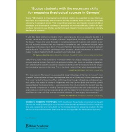 Reading German for Theological Studies: A Grammar and Reader
