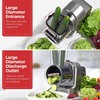 Silksway Gallery Electric Cheese Grater, 250W Salad Maker with 5