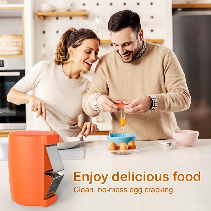 2026 New Upgrade Egg Cracker, Silicone Egg Shell Opener Suitable