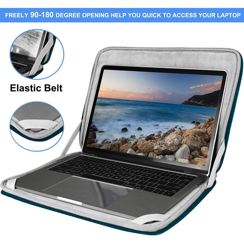 Laptop Sleeve 15.6 Inch, Durable Shockproof Protective Cover Compatible with