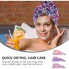 PLAFOPE Gorro de Toalla Cabello 3 Piezas Microfibra Ultra Absorbente