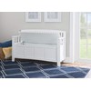Linon Cynthia White Storage Bench with Flip-Top Lid and Hidden