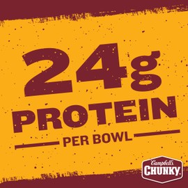 Campbell's Chunky Chili with Beans, 15.25 oz. Microwavable Bowl