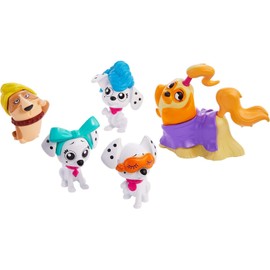 Mattel GBM44 101 Dalmatians Multipack Figurines, Multicolour