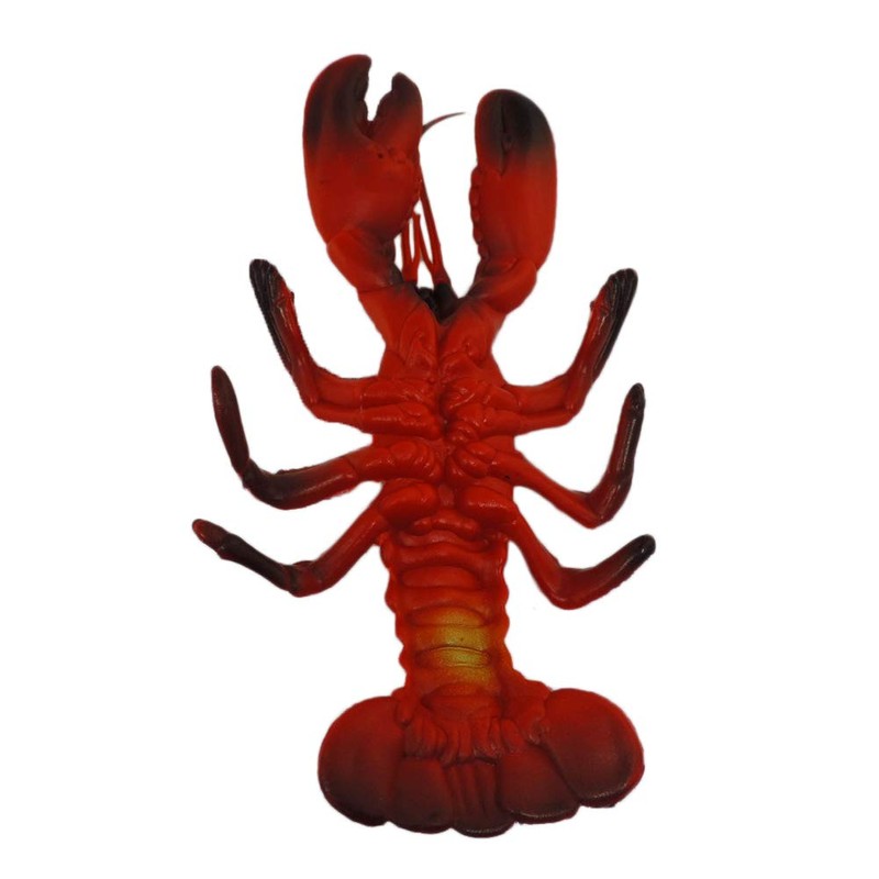 Jumbo 12" Plastic Red Lobster Novelty Prop