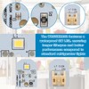 New Upgraded WR55X11132 WR55X25754 LED Light for GE Refrigerator Replace