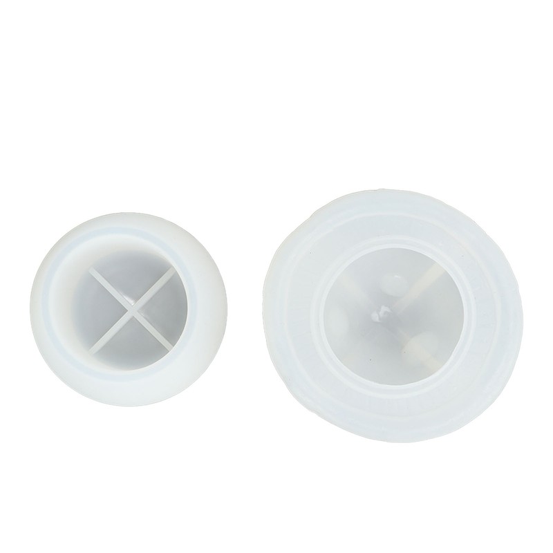 Mushroom Jar Silicone Molds Easy Demoulding Flexible Reusable Container Box