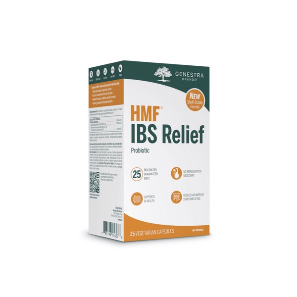 Genestra Brands HMF IBS Relief Probiotic (Shelf Stable) - 25 Veg Capsules