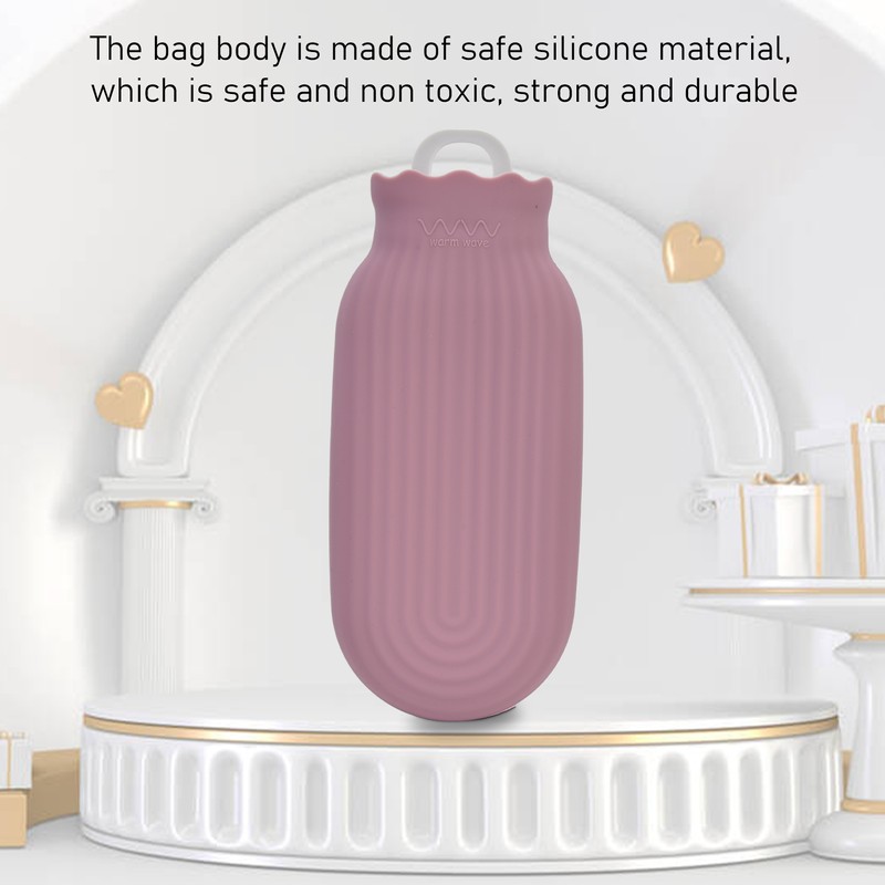 Hot Water Bottle Multifunctional Silicone Warm Water Bag with Knit