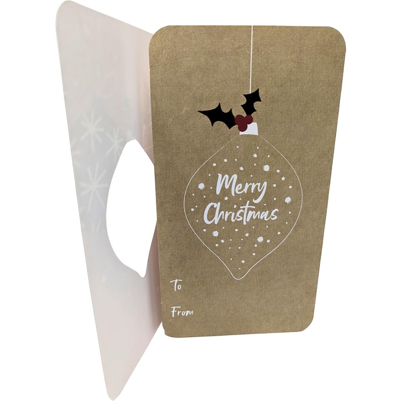 4 Christmas Money Wallets & Envelopes - Red and Kraft