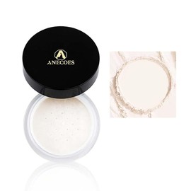 Anecoes Loose Setting Powder Makeup, Long Lasting Matte Finishing Powder, Non-Smudge, Waterproof, Oil-Control, Pore-Minimizing Face Powder Makeup(02#Fair)