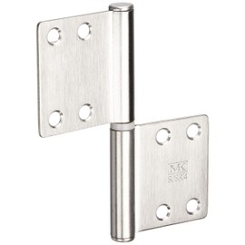 Maruki Metal MK Stainless Steel Room Hinges 2R (Double-Sided Plate) 102X89 HL S-45CH