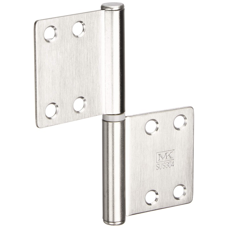 Maruki Metal MK Stainless Steel Room Hinges 2R (Double-Sided Plate)