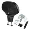 TCMT Black Front Rider Driver Backrest Pad Fit For Harley