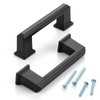 ASKANO 10 Pack 3 Inch Hole Centers, Matte Black Cabinet