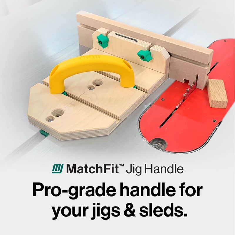 MICROJIG Zeroplay 360 Sled Kit and Matchfit Jig Handle for