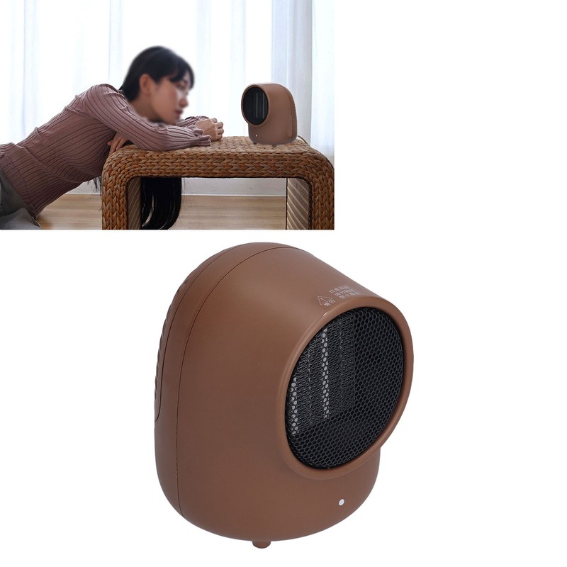 Mini Heater 500W Portable Electric Heater PTC Ceramic Desktop Heater