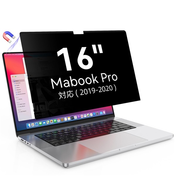 For MacBook Pro 16 Inch 2019, Anti-Peeping, Magnetic Privacy Filter,
