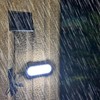 Fockety Solar Pendant Light, Wall Mounted Outdoor Solar Powered LED
