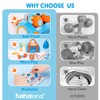 hahaland Baby Toys for 3-6-12 Months, Fitness-Inspired Baby Sensory Toy,