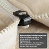 GXGM Pack of 12 Zip Sliders - Removable Zip Pull