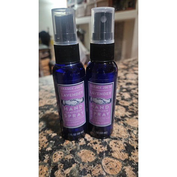 Trader Joe's Lavender Hand Sanitizer Spray with Aloe & Vitamin