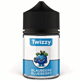 Twizzy Blueberry Food Flavouring, 60 ml, Intense Aroma - Ideal for Baking, Food & Drinks, Also for Misting, Mist etc