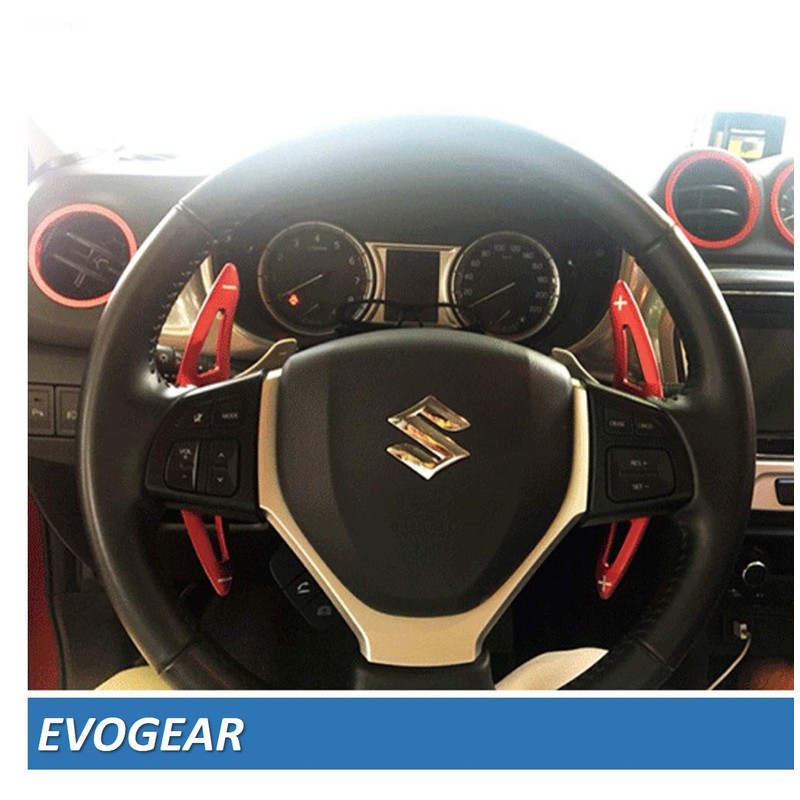 【E128】 EVOGEAR Compatibility/Replacement Suzuki Suzuki Paddle Shift Cover Paddle Extension【Blue】Swift