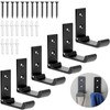 BetterJonny Set of 6 Aluminum Alloy Wall Hooks, Folding Wall