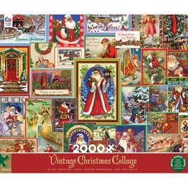 Ceaco - Vintage Christmas Collage - 2000 Piece Jigsaw Puzzle