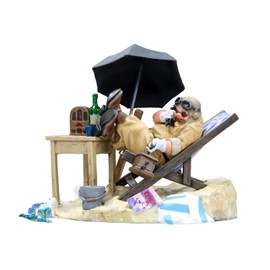 Fine Mold Studio Ghibli Vignette Collection No.1 Red Pig Horse Polco Non-Scale Plastic Model GV1 Molded Color