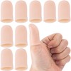Joez Wonderful 10pcs Gel Finger Cots, Silicone Finger Covers, Thumb
