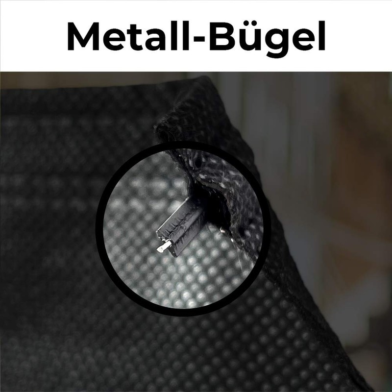 Pack of 10 Black Disposable Face Masks / Mouth Guards