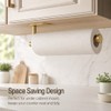 Snailhouse Under Cabinet Paper Towel Holder, Self Adhesive Wall Mount