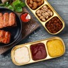 Maxcheck 12 Pcs Soy Sauce Dish Stainless Steel Divided Dip