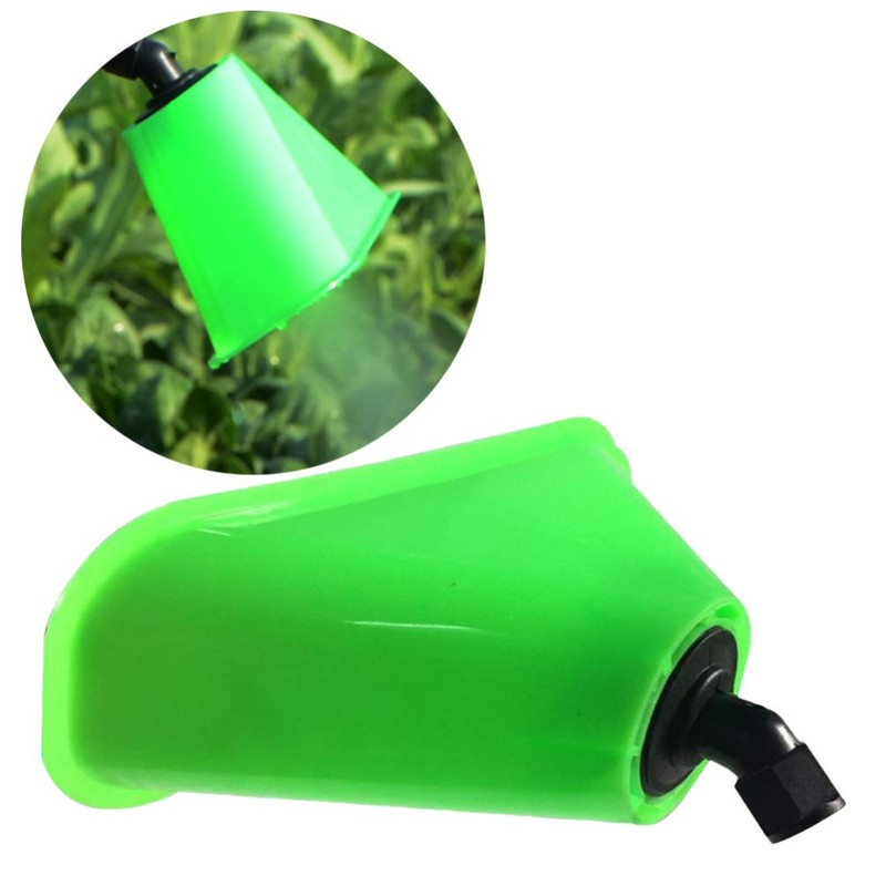 Yardwe 2pcs Pump Sprayer Nozzle Head Shield Guard Horn Shape