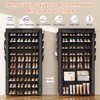 VTRIN Tall Shoe Rack with Cover, 10 Tier Shoe Organizer