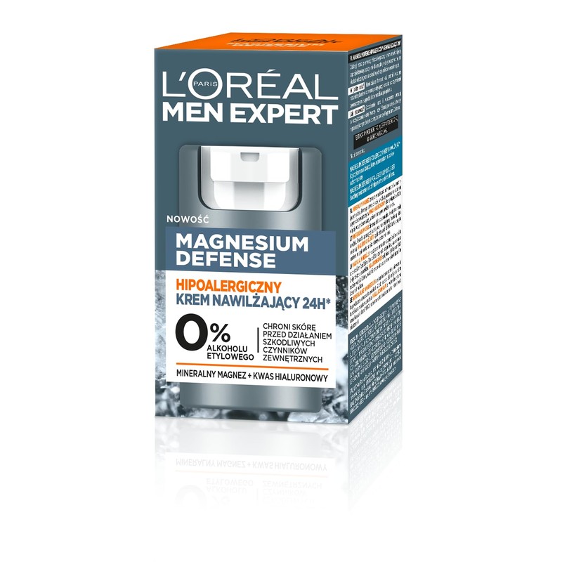 L'Oréal Paris Men Expert Magnesium Defense Hypoallergenic Moisturising Cream 50