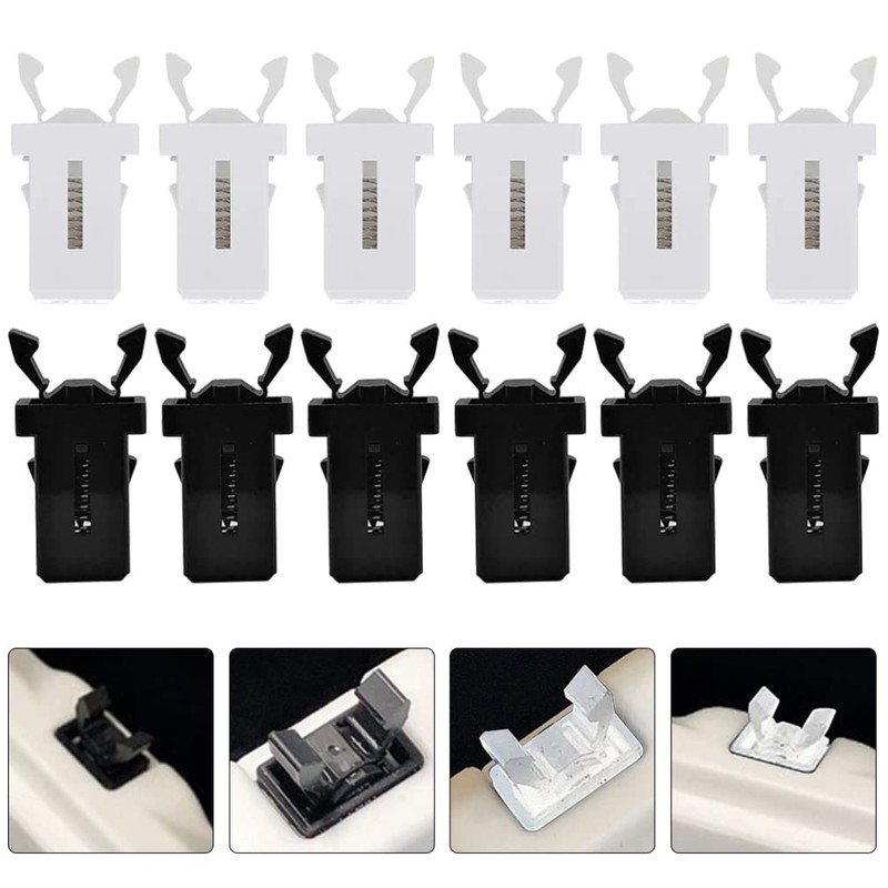 Operitacx 60 Pieces Wheelie Bin Switch Buckles Plastic Trash Bin