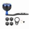 Fishing Reel Handle CNC Knob with Fittings Replacement Parts Accessory