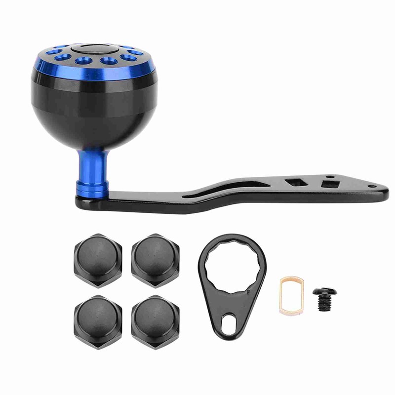 Fishing Reel Handle CNC Knob with Fittings Replacement Parts Accessory
