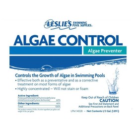 Leslie's Algae Preventative - Non-Staining Algae Control for Swimming Pools, Spas, and Hot Tubs - 1/2 Gallon