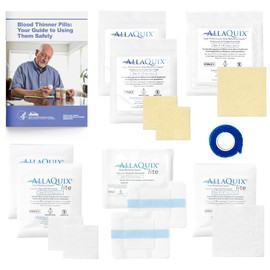 Stop Bleeding Quick Kit - First-aid with AllaQuix Stop Bleeding Gauze (Blood Thinner)
