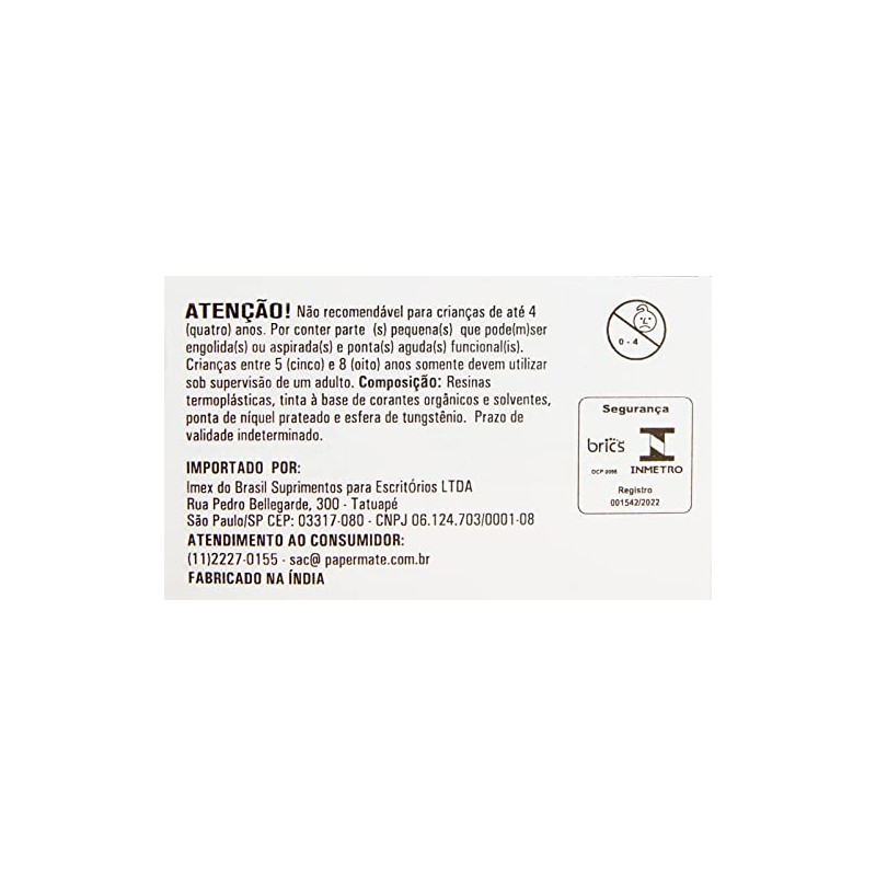 Paper Mate 21215 Boligrafos de Gel 10 Piezas Colores Surtidos,