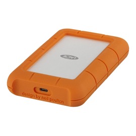 LaCie LA Robust External Hard Drive, multicoloured
