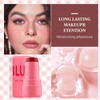 SELINE GIRL Jelly Blush Stick, Cream Blush & Tool 2-IN-1,